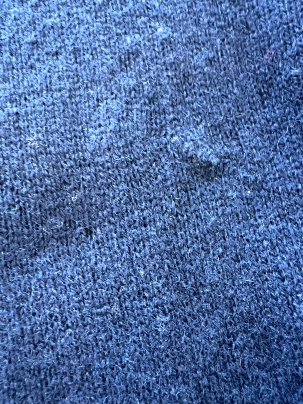 80's L.L.Bean Shetland Wool Fair Isle Sweater - Navy - Size 36 - Picture 11 of 13